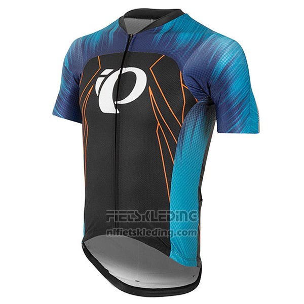 2017 Fietskleding Pearl Izumi Blauw en Zwart Korte Mouwen en Koersbroek